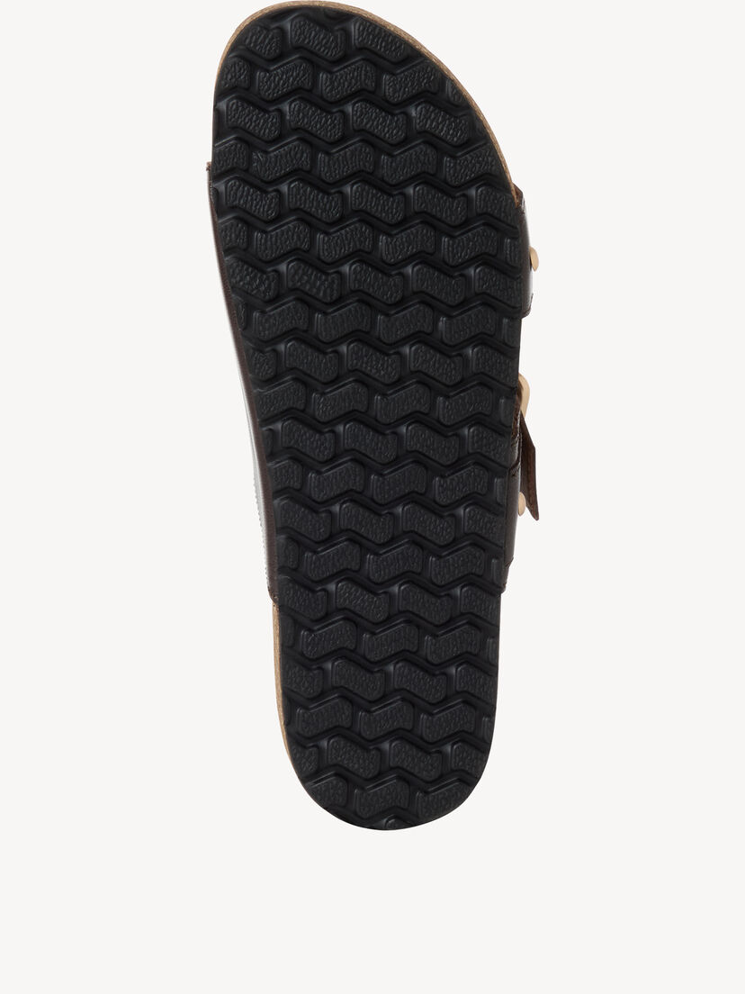 Leren Slipper - bruin, 304, hi-res