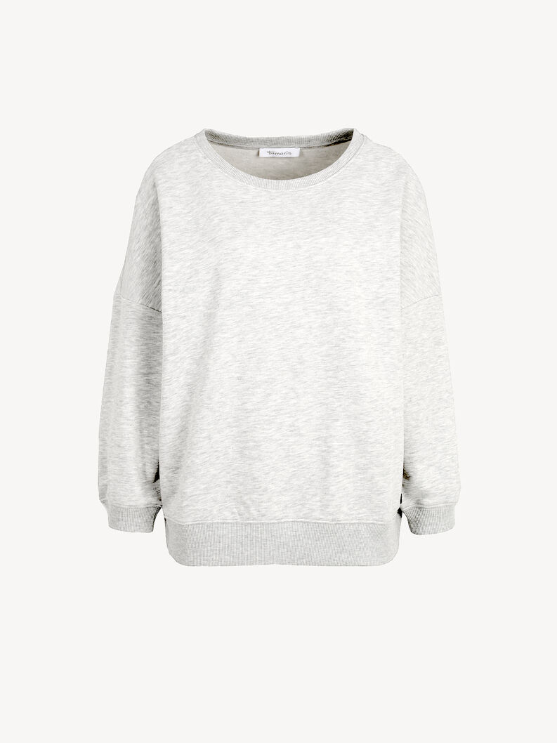 Sweatshirt - grey, Light Grey Melange, hi-res