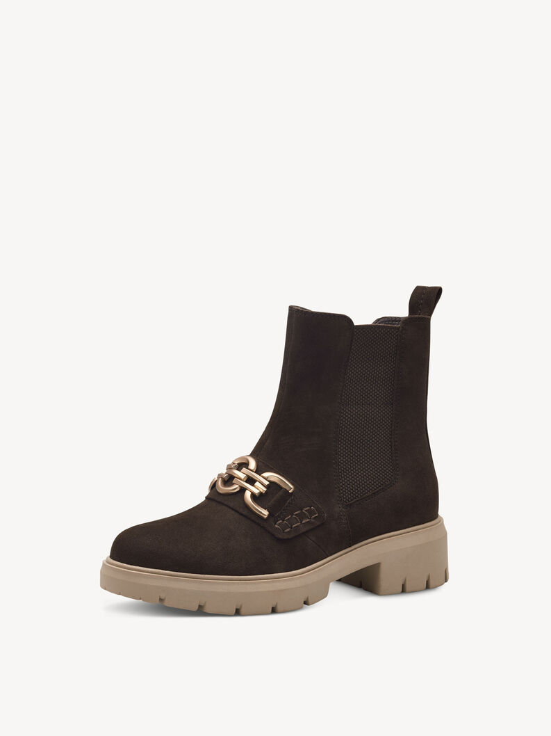 Chelsea boot - brown, MOCCA SUEDE, hi-res