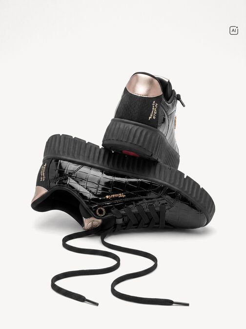 Basket, BLACK CROCO, hi-res