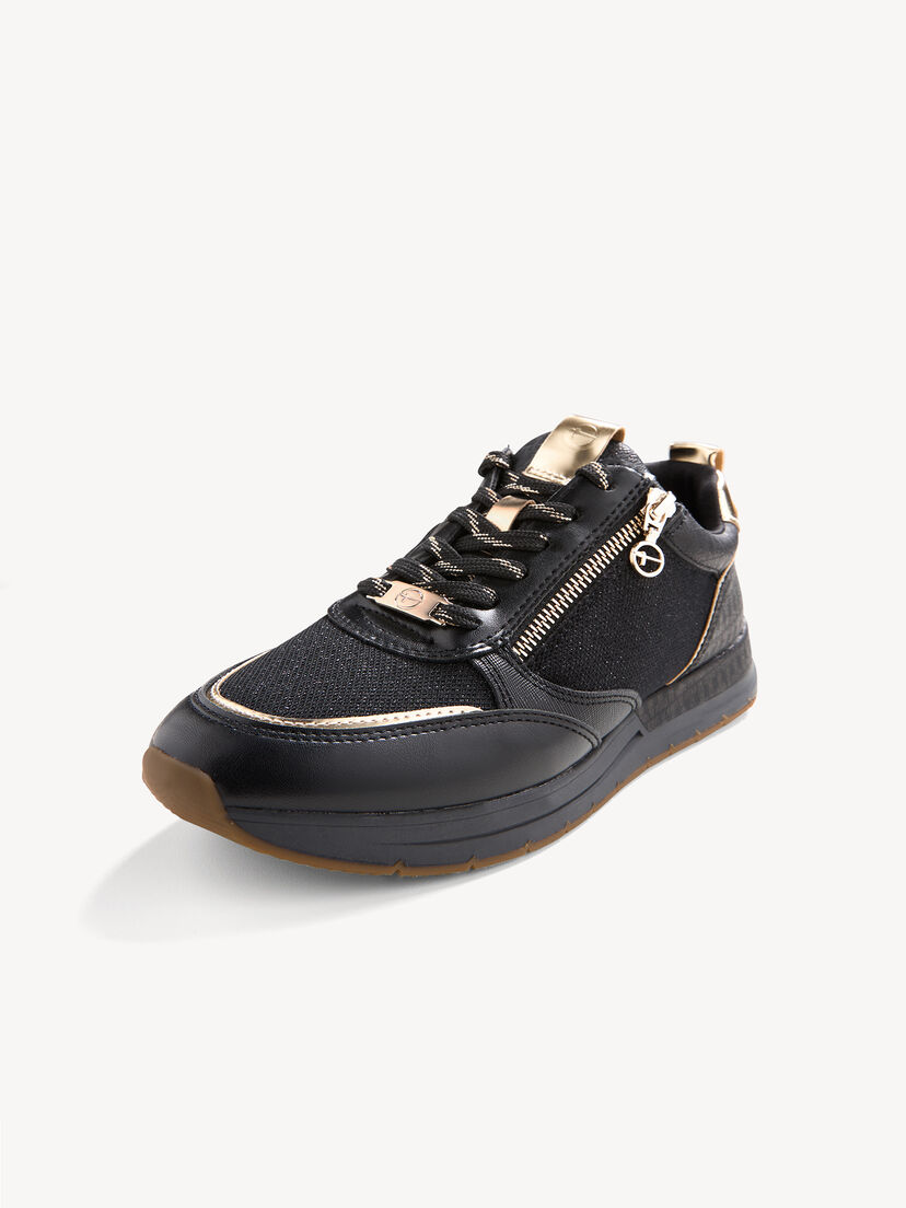 Sneaker - zwart, BLACK COMB, hi-res