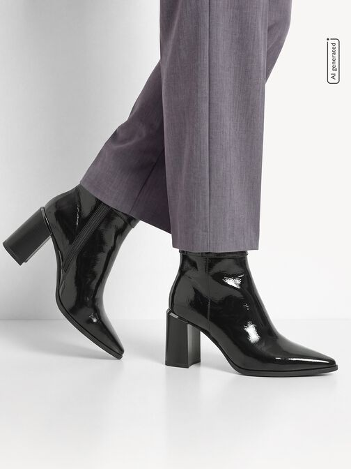 Bottine, BLACK, hi-res