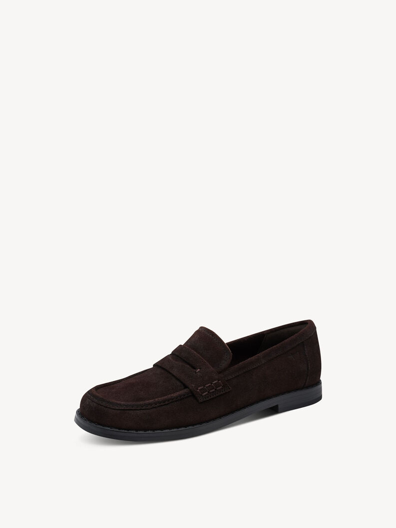 Leather Slipper - brown, 304, hi-res