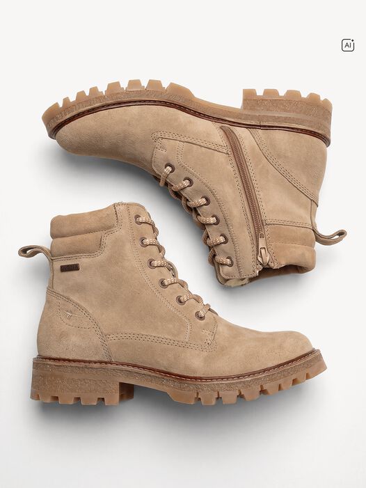 Enkellaarsje, beige, hi-res