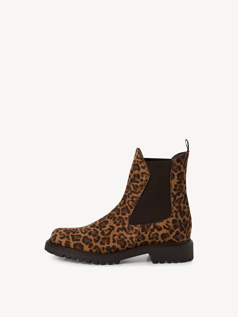 Stivaletti Chelsea - marrone, LEOPARD, hi-res