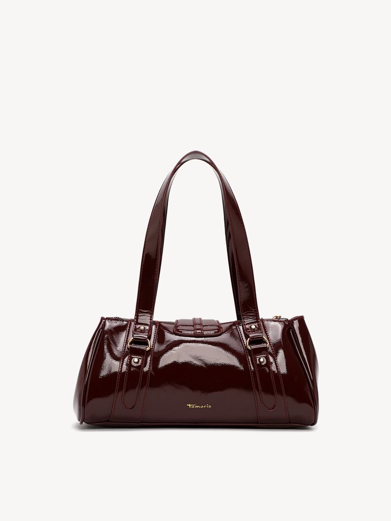 Shopping bag - red, wine, hi-res