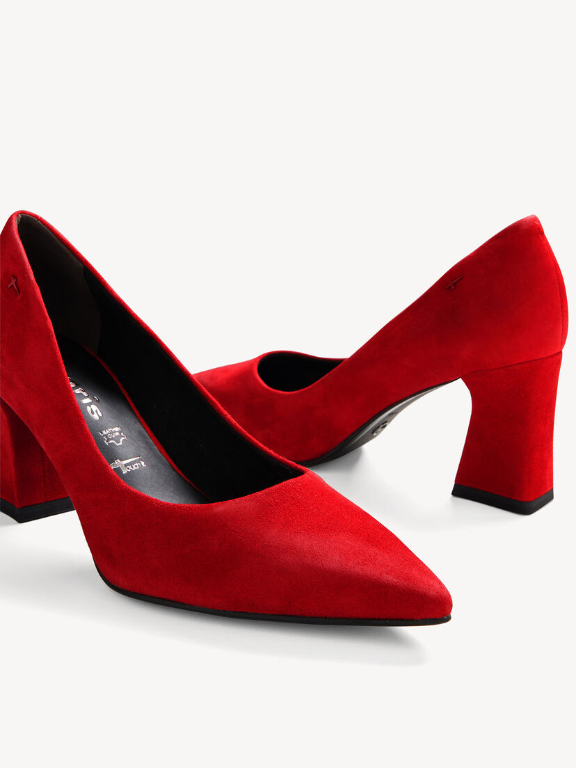 Pumps, RED, hi-res