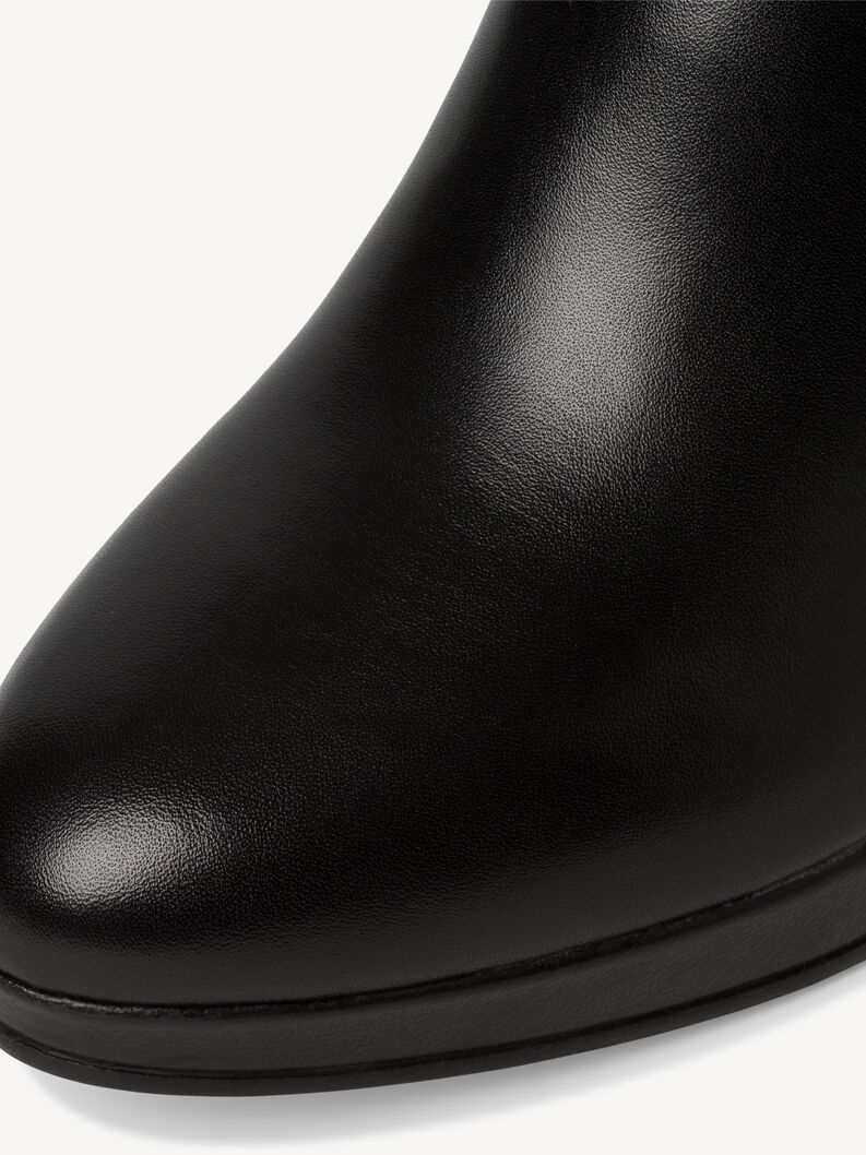 Lederstiefel - schwarz, BLACK, hi-res