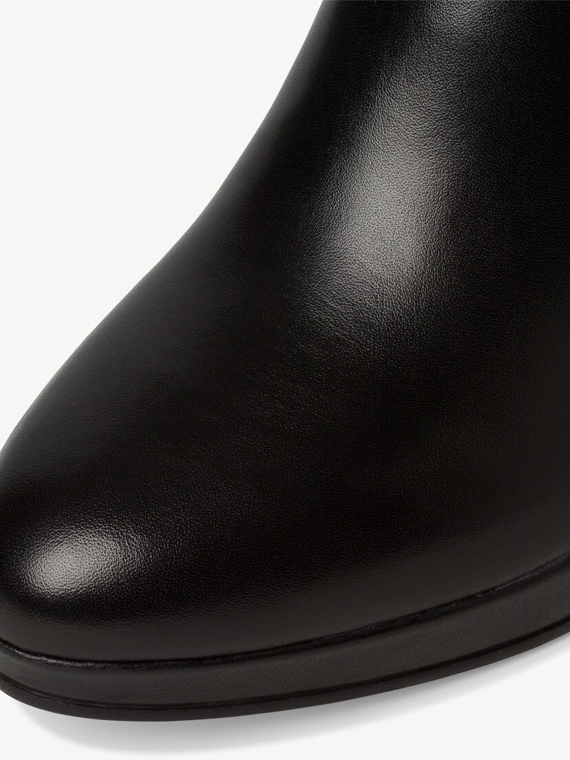 Leren Laarzen - zwart, BLACK, hi-res