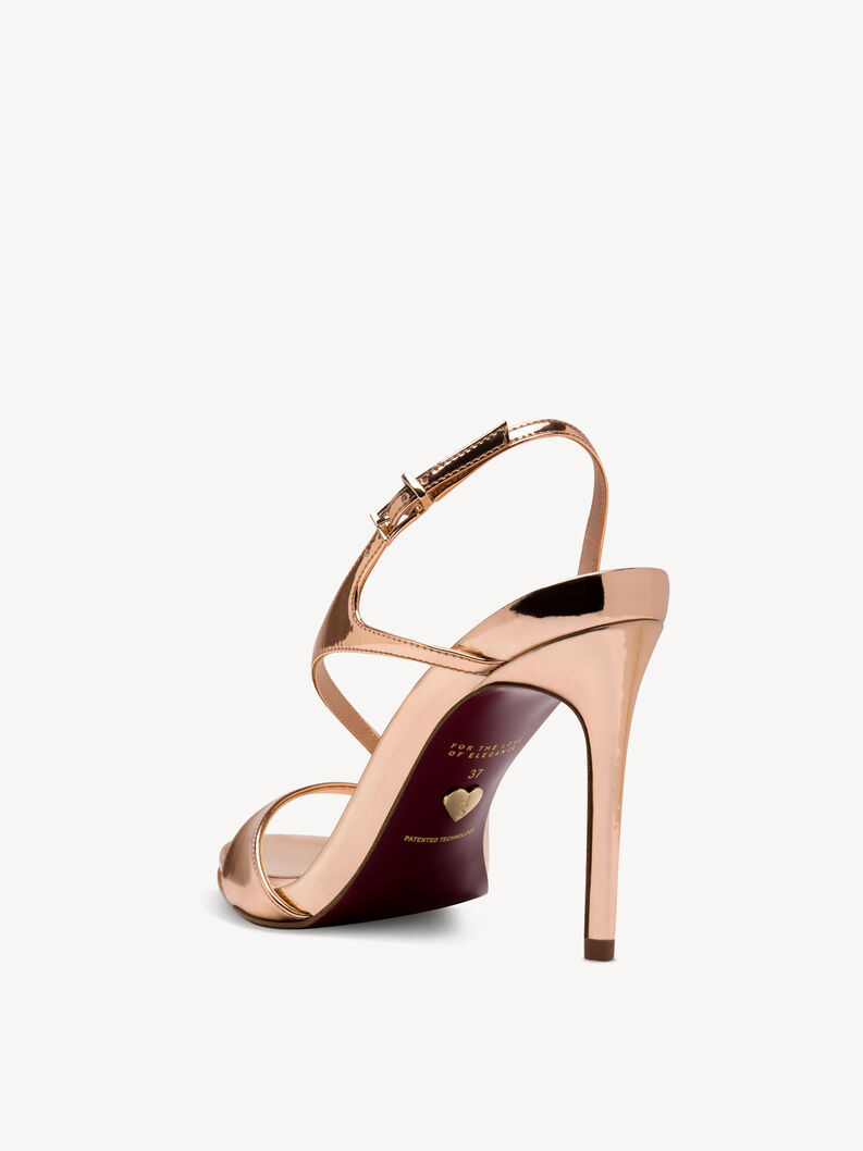 Sandalette - metallic, ROSE METALLIC, hi-res