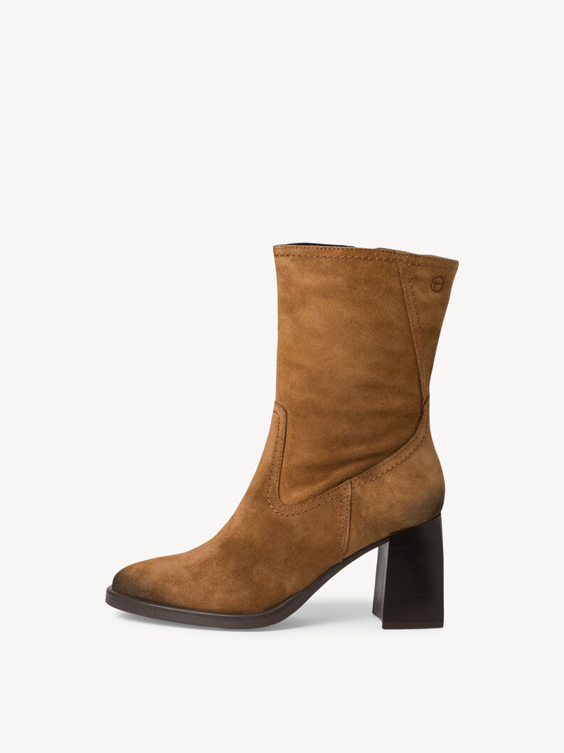 Leather Cowboy boots - brown, COGNAC, hi-res