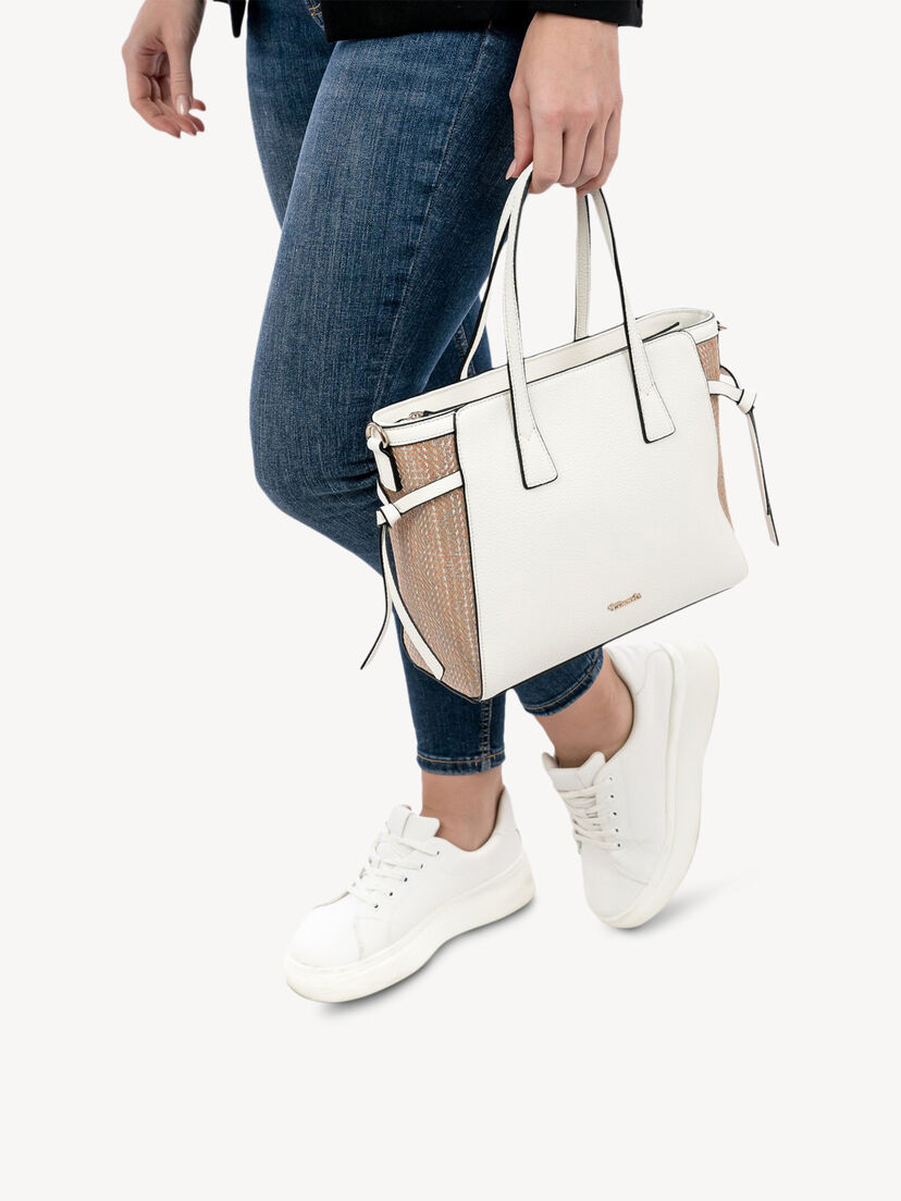 Handtas - wit, white, hi-res