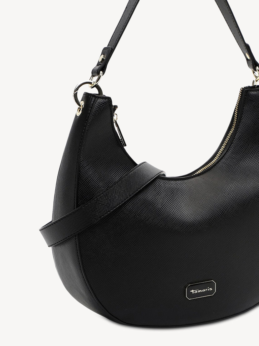 Handtas - zwart, black, hi-res