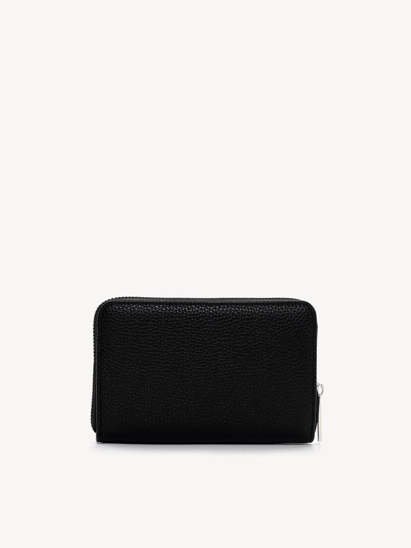 Portemonnee - zwart, black, hi-res