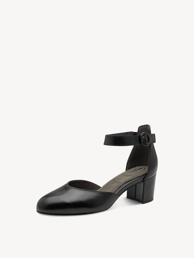 Leather Pumps - black, BLACK NAPPA, hi-res