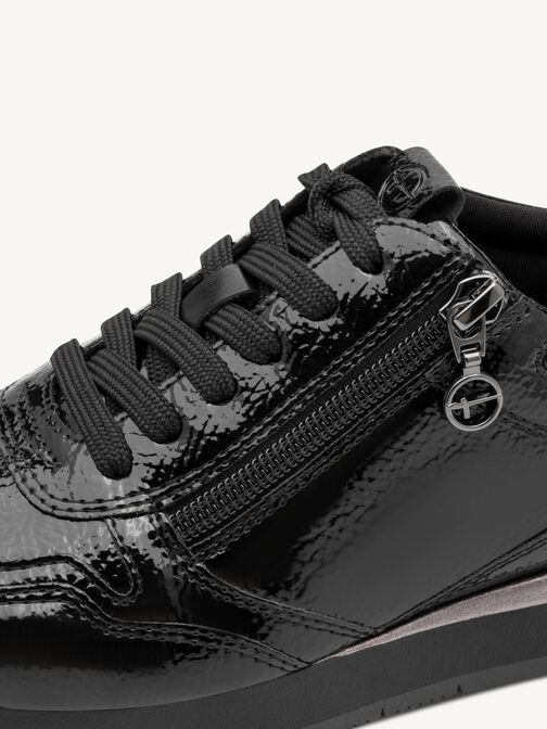 Sneaker, BLACK PATENT, hi-res
