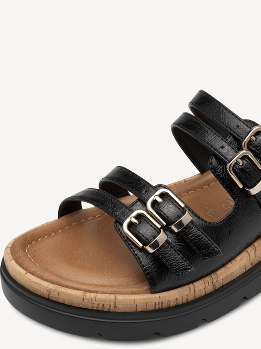 Slipper, BLACK, hi-res