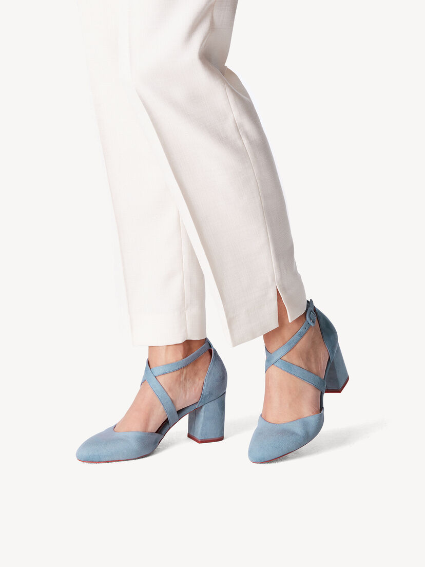 Pumps - blauw, LIGHT BLUE, hi-res