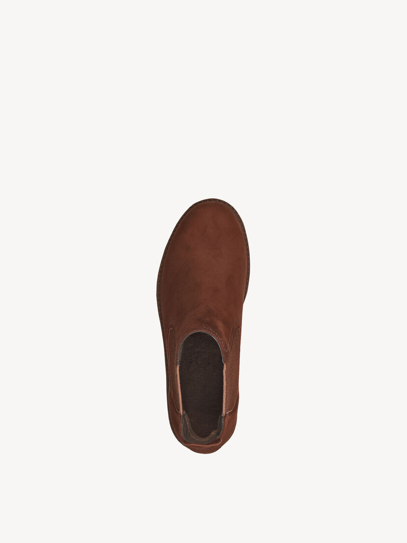 Leren Chelseaboot - bruin, MAROON, hi-res