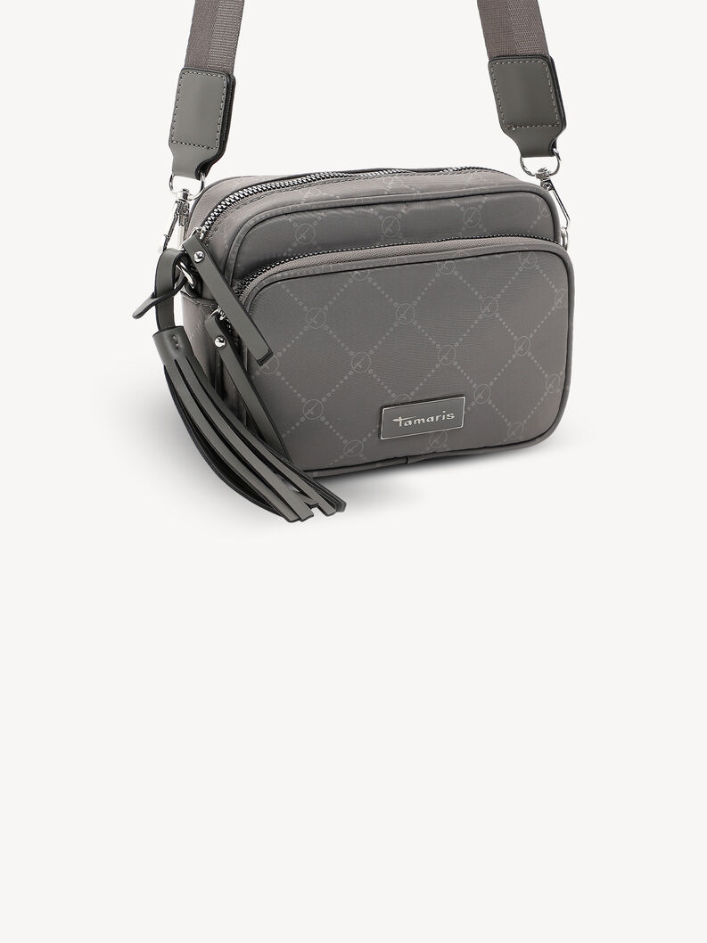 Borsa a tracolla - grigio, grey, hi-res