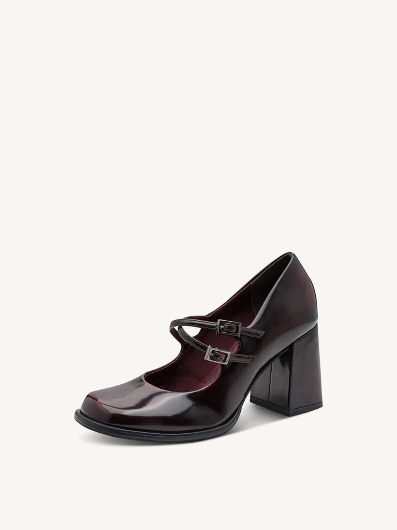 Pumps - red, MERLOT, hi-res