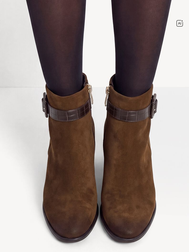 Bootie - brown, cognac, hi-res