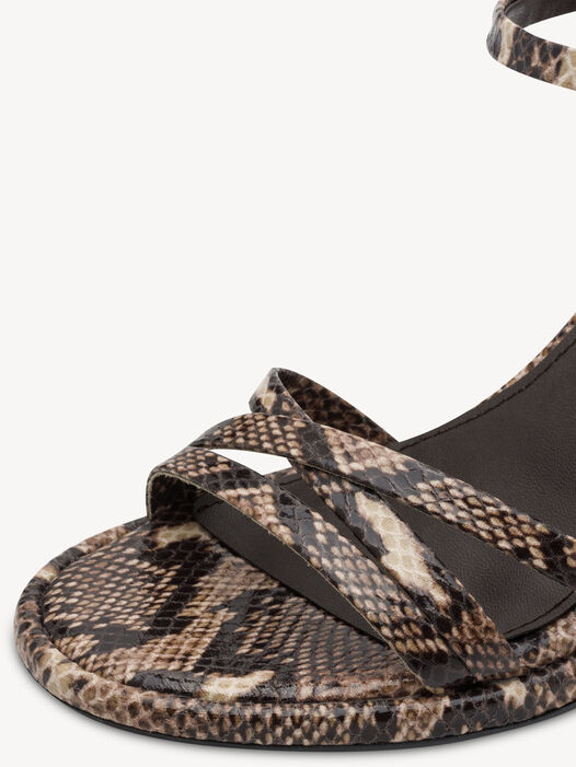 Sandaaltje, BROWN SNAKE, hi-res