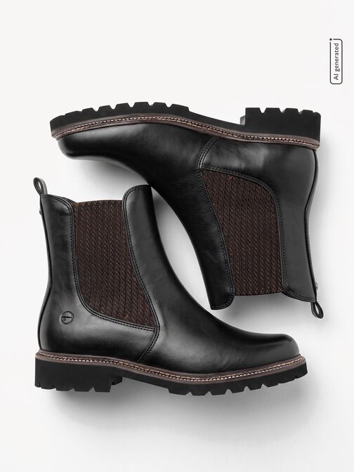 Chelsea Boot, BLACK, hi-res