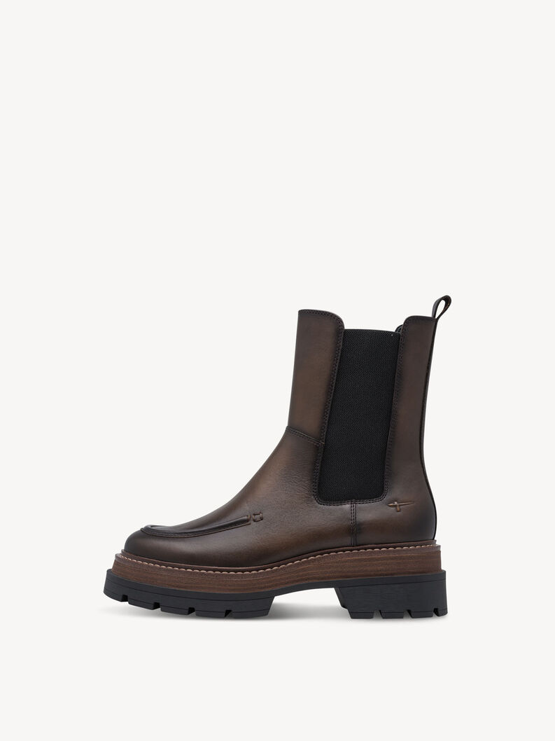 Leder Chelsea Boot - braun, MOCCA, hi-res