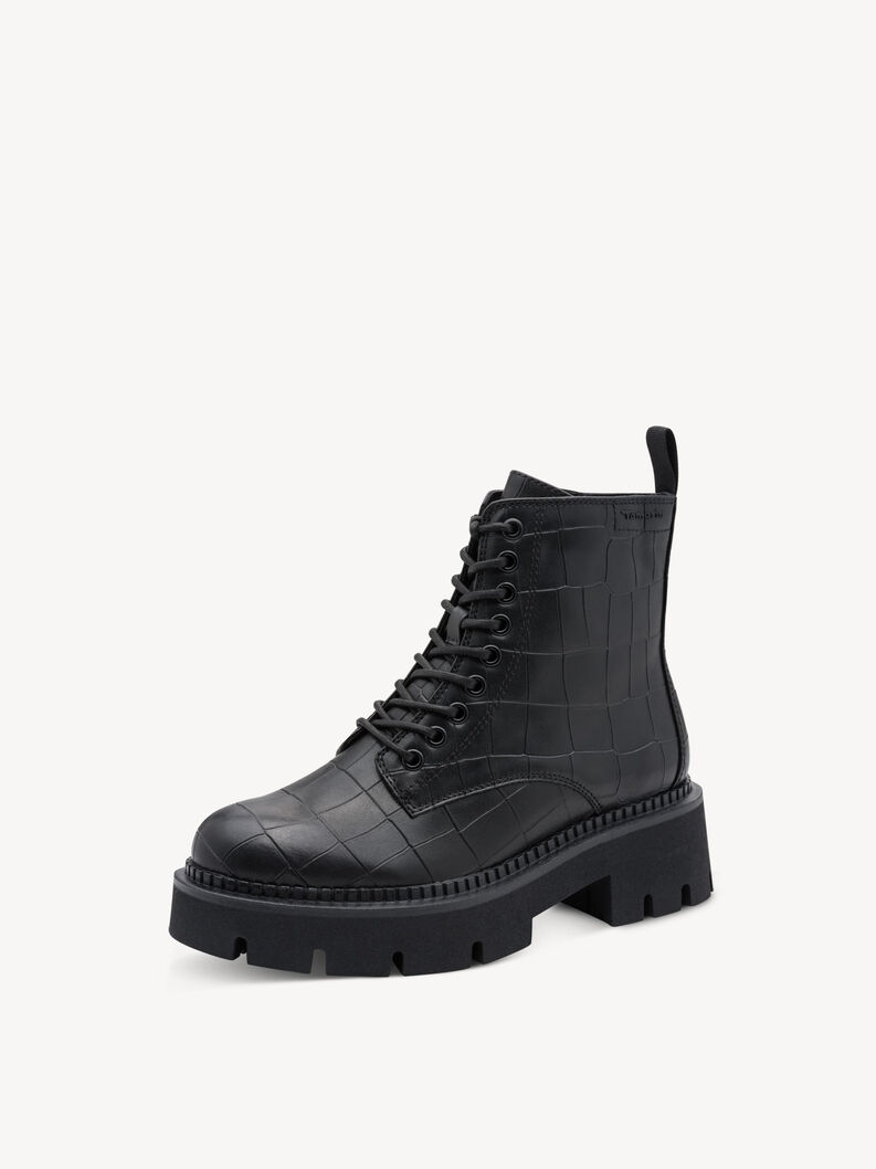 Stivaletti - nero, BLACK CROCO, hi-res