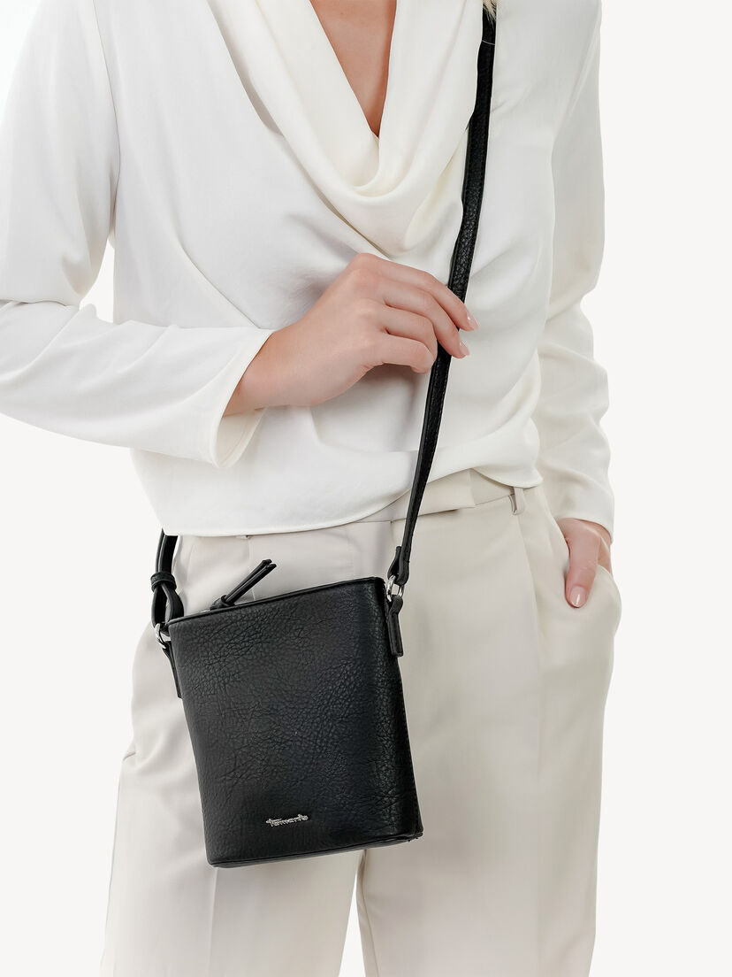 Schoudertas - zwart, black, hi-res