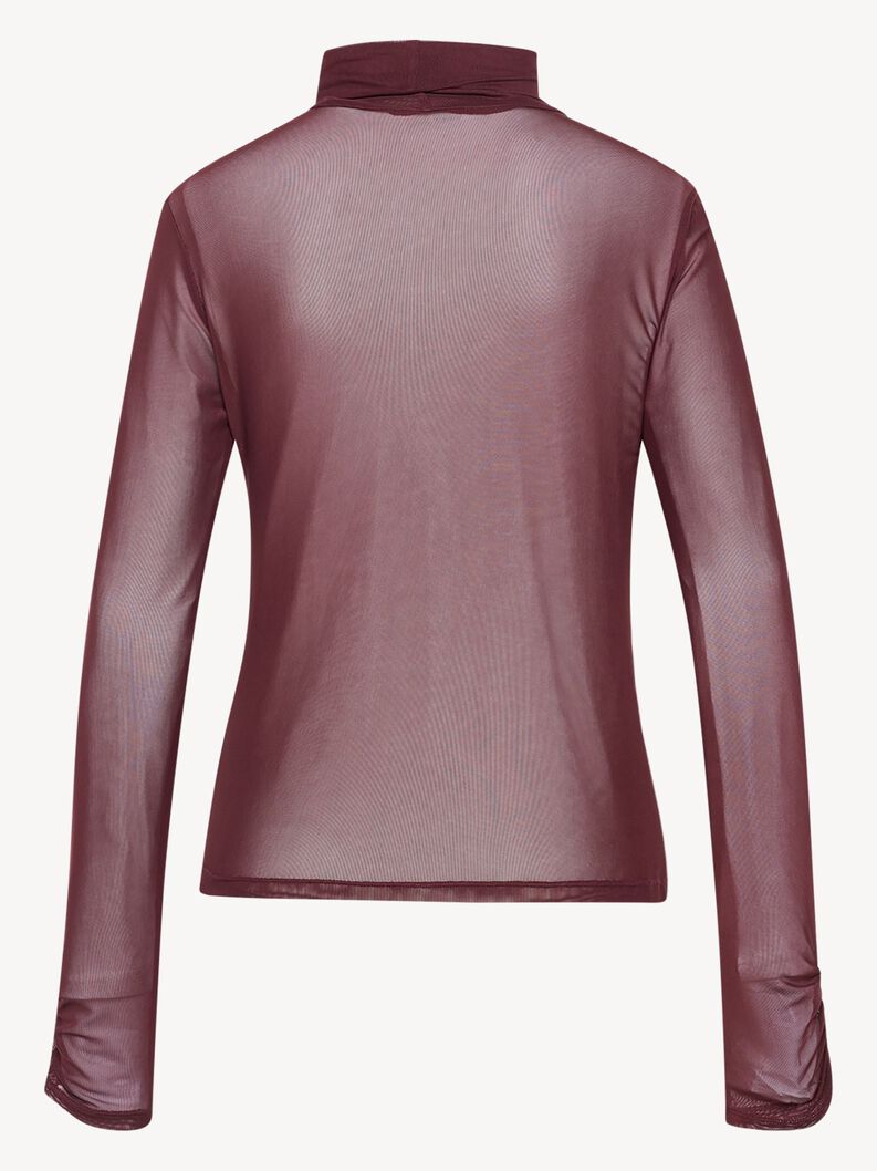 Turtleneck shirt, Decadent Chocolate, hi-res