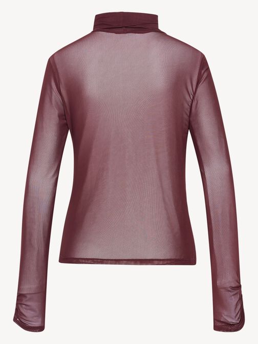 Turtleneck shirt, Decadent Chocolate, hi-res