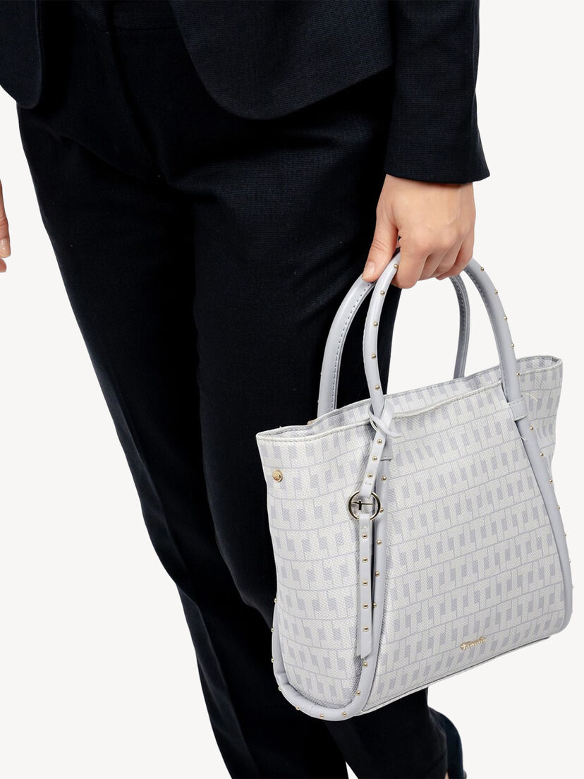 Shopper - blauw, greyblue, hi-res