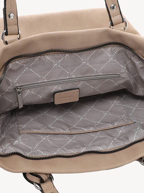 Sac cabas, taupe, hi-res