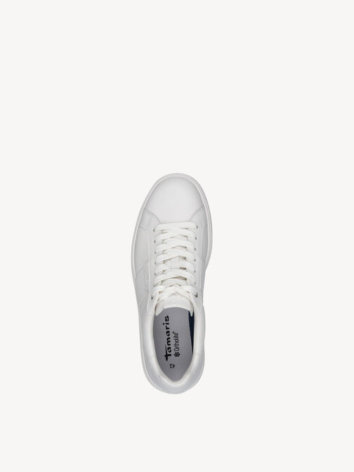 Sneaker, WHITE LEATHER, hi-res