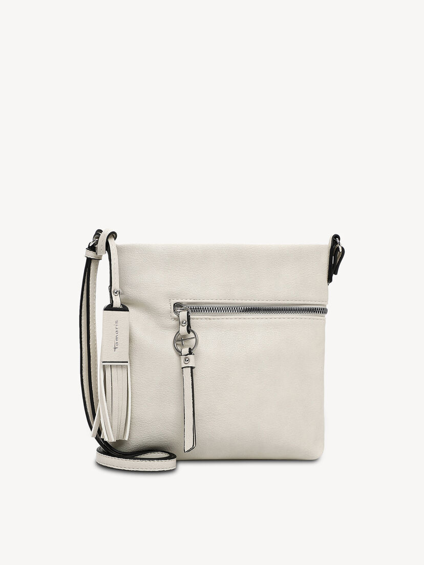 Schoudertas, ecru, hi-res