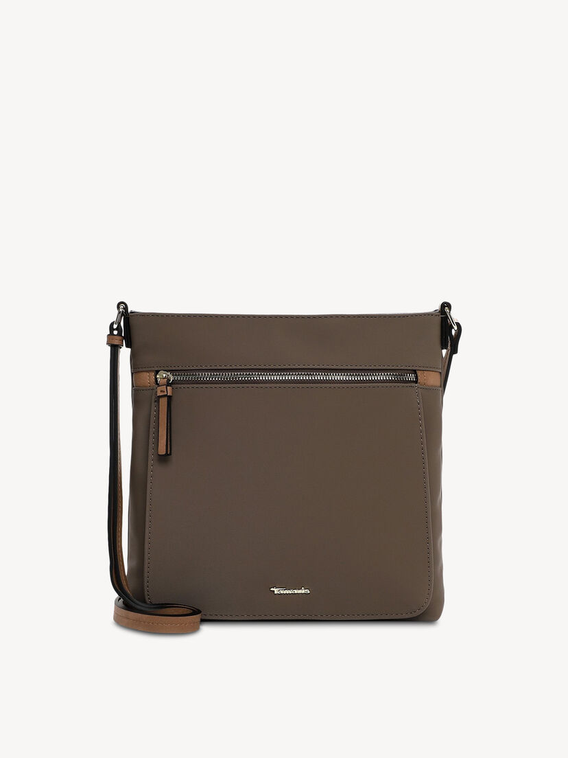 Schoudertas, taupe, hi-res