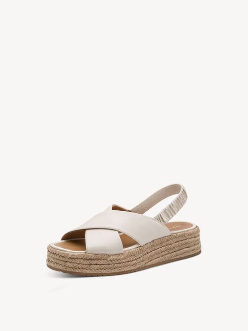 Sandale &agrave; talon, OFFWHITE, hi-res