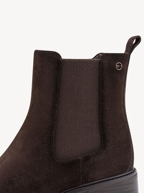 Bottine Chelsea en cuir, MOCCA SUEDE, hi-res