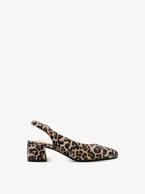 Scarpe con cinturino alla caviglia, LEOPARD, hi-res