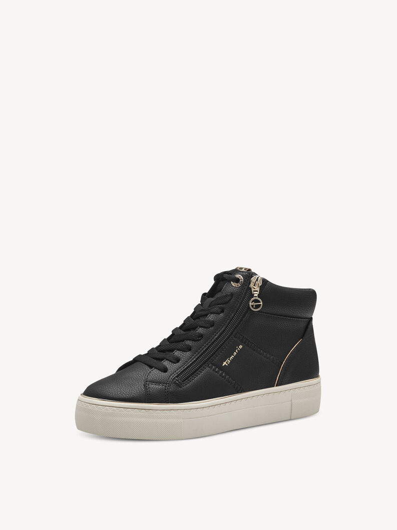 Sneaker - sort, BLACK, hi-res