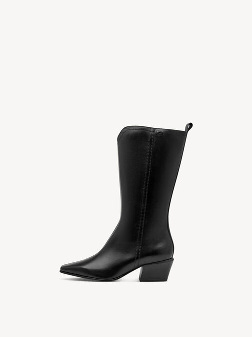 Bottes, BLACK LEATHER, hi-res
