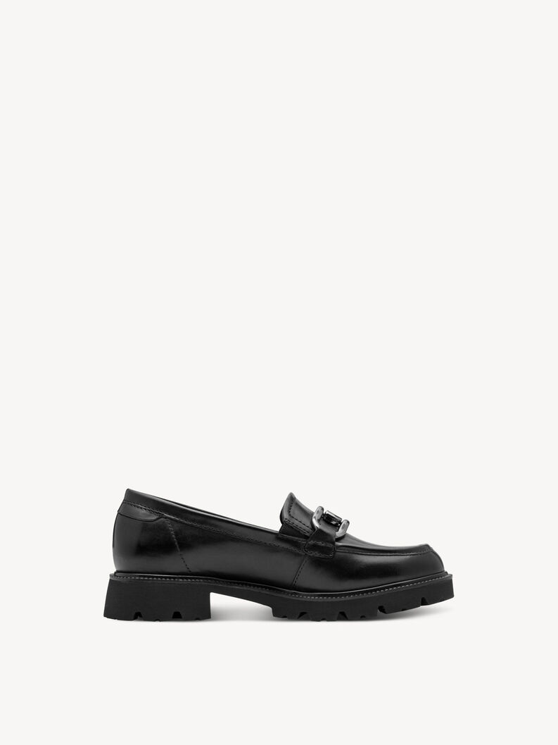 Lederslipper - schwarz, BLACK NAPPA, hi-res