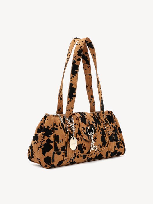 Shopper, cognac/black, hi-res