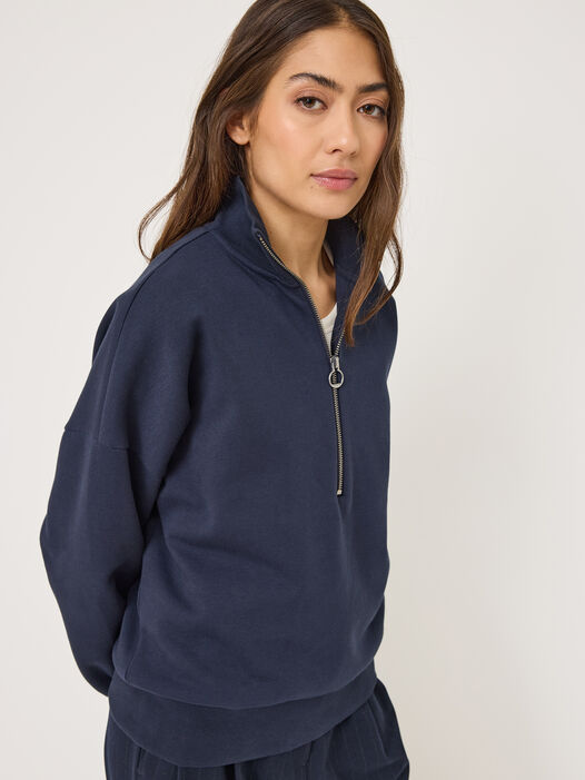 Oversized Sweatshirt, Night Sky, hi-res