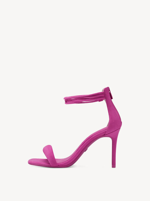 Heeled sandal, pink, hi-res