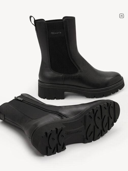 Chelsea boot, BLACK, hi-res