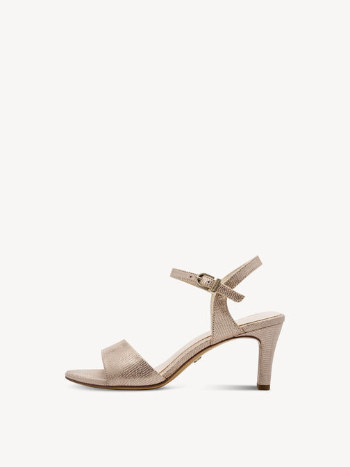 Sandalette, LT GOLD STRUCT, hi-res