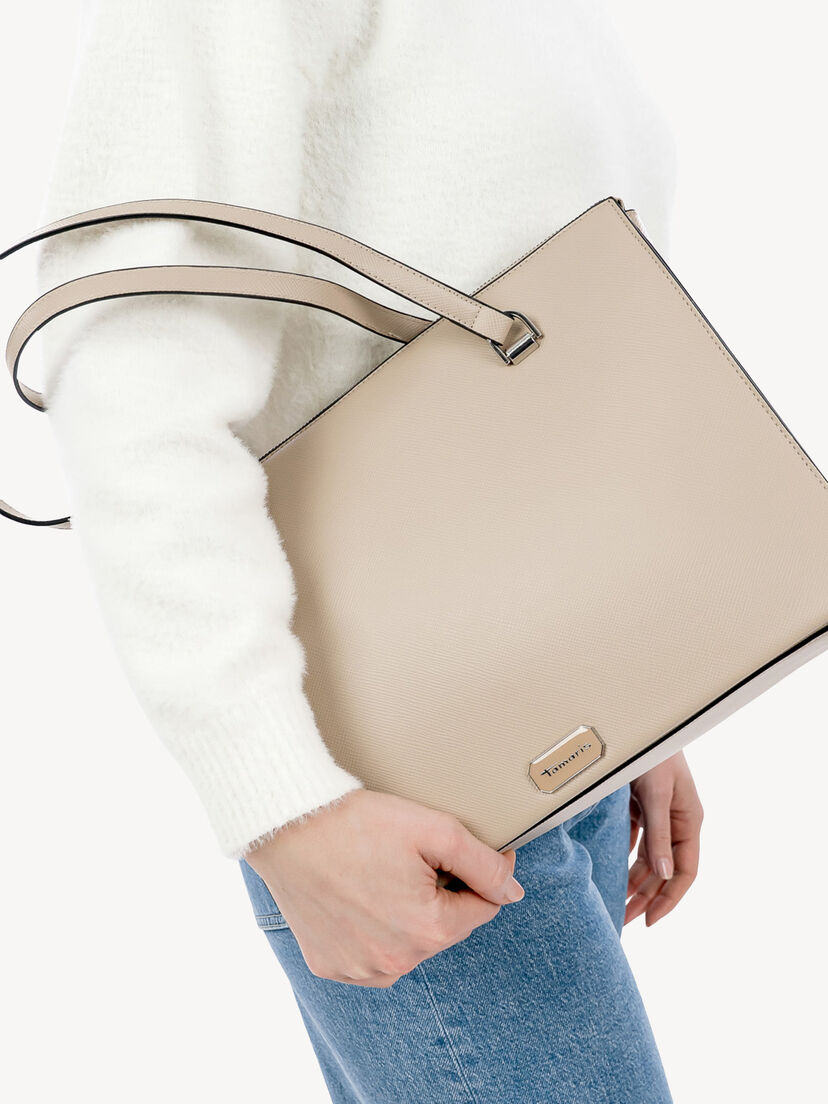 Shopper - beige, beige, hi-res